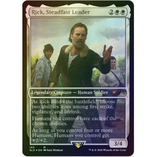 MTG Proxy Card - Rick, Steadfast Leader (Foil) | Secret Lair Drop (SLD ...