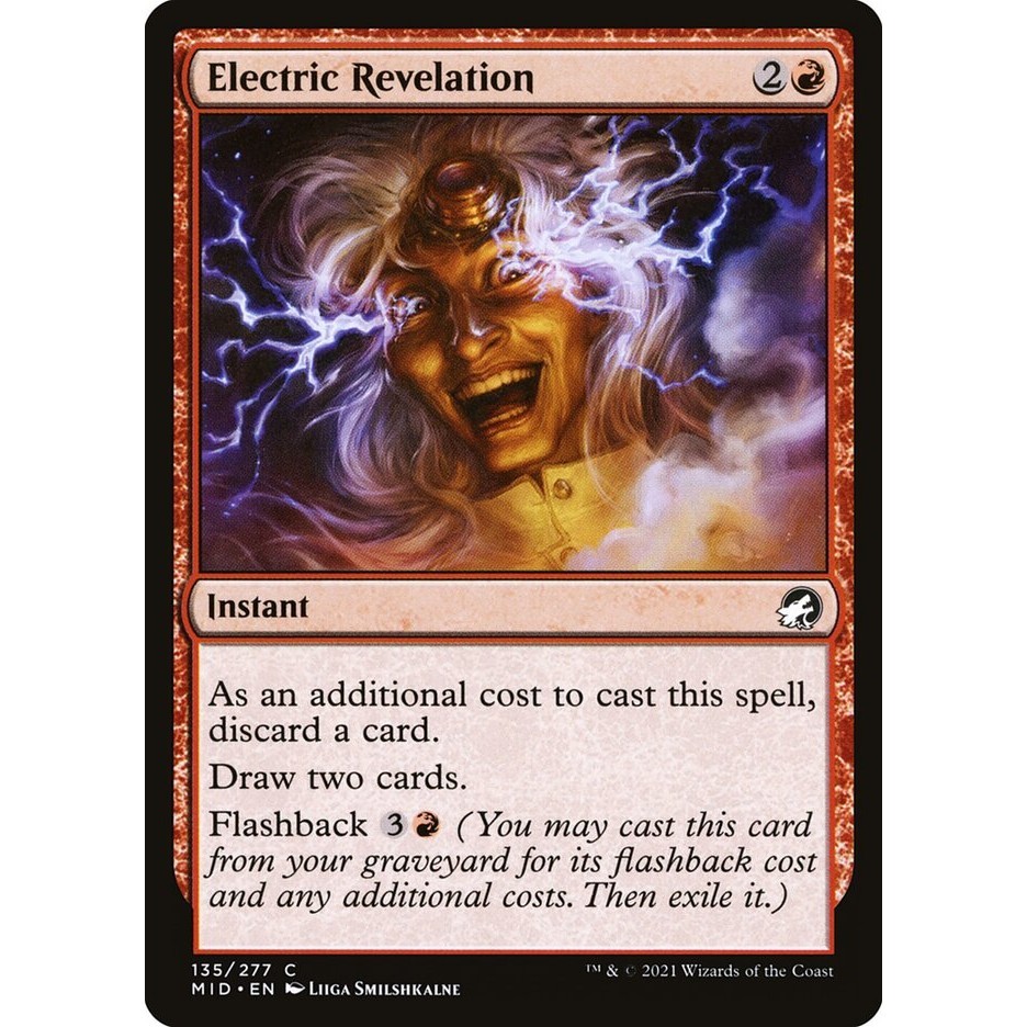 Electric Revelation Innistrad: Midnight Hunt MID MTG Magic the ...