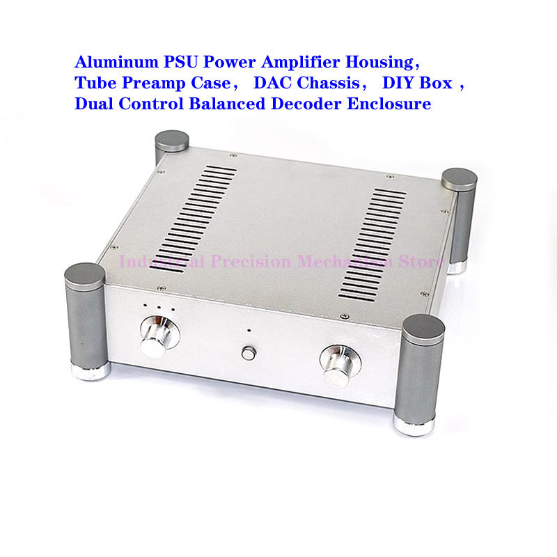 ๑Aluminum PSU Power Amplifier Housing， Tube Preamp Case， DAC Chassis ...