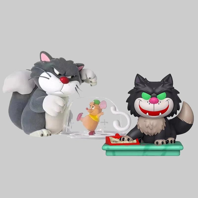 The Aristocats Anime Figure Pop Lucifer Cat Cartoon Action Figures ...