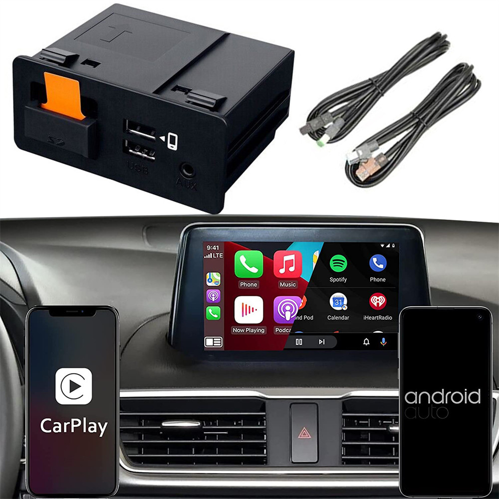 ☄Apple CarPlay Android Auto USB Adapter Hub For Mazda 3 6 CX3 CX5 CX