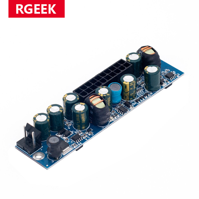 3X 450W 24Pin 12V DC De Entrada 450W Salida Realan Mini ITX PSU DC ATX Interruptor De Pc Dc Dc Atx Fuente De Alimentacion Para Computadora
