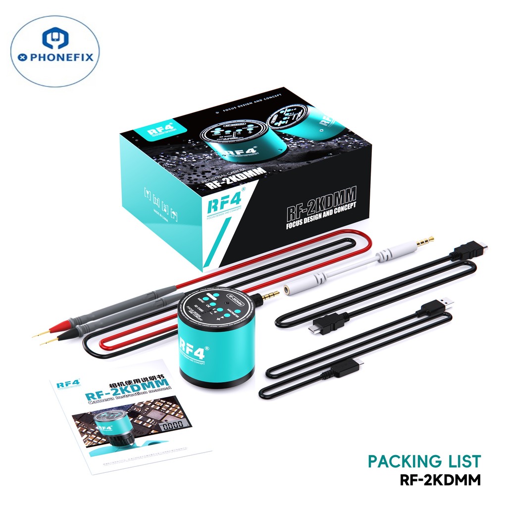 RF4 RF2KDMM 2K Full HD Microscope Camera Video Capture HDMI 4K With