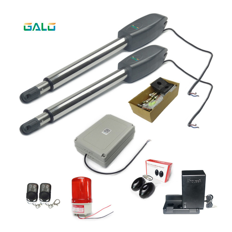 ☂Automatic Gate Opener for Heavy Duty Dual Swing Gates for 18' Long or