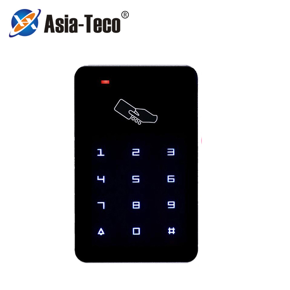 ☠Touch Screen Backlight Standalone Access Controller 125Khz RFID Access ...