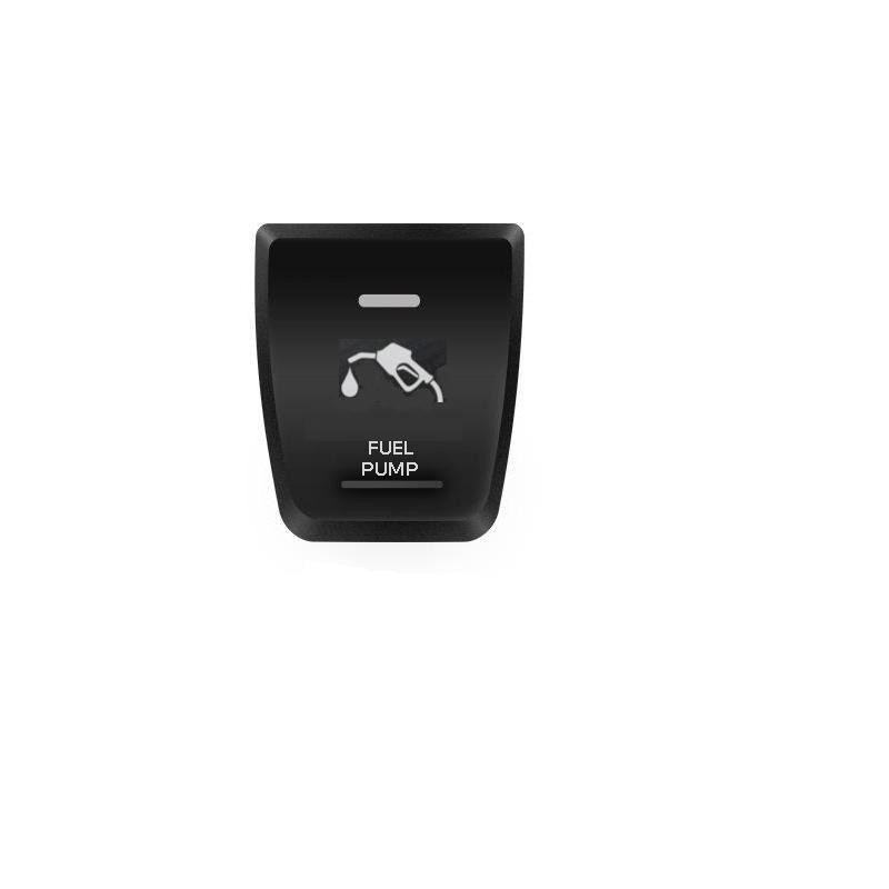 ☸Center Console Panel 12V LED Push Button ON OFF Switch FUEL PUMP For ...