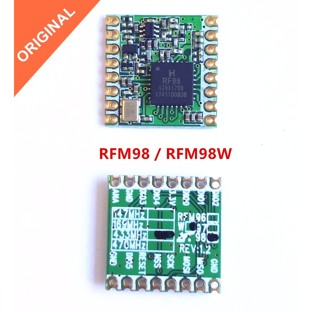 ORIGINAL RFM98 RFM98W 433Mhz LORA SX1278 wireless transceiver module ...