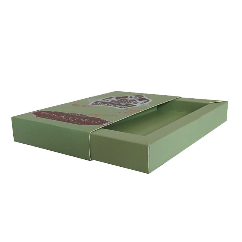custom cheap paper folding cartons pull out match shape drawer box with ...