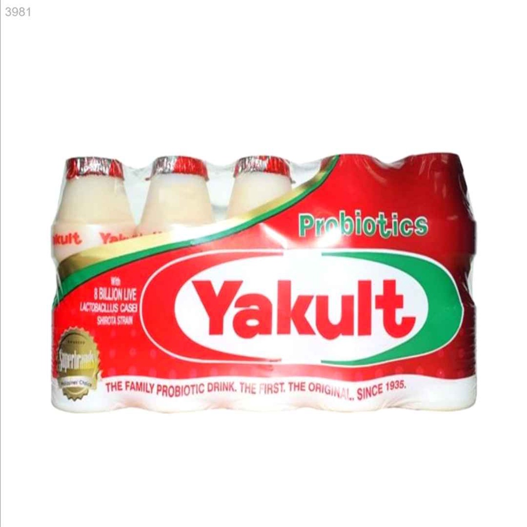 Yakult cultured milk 80ml x 5pcs is a delicious probiotic fermented ...