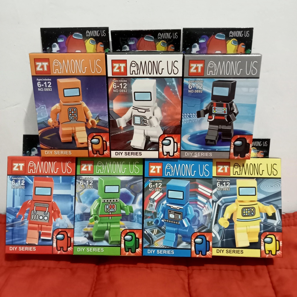 ❈◇starexshop Roblox robloxing model series Lego Character Amongst us  Figures Building Set LebQ ZT S