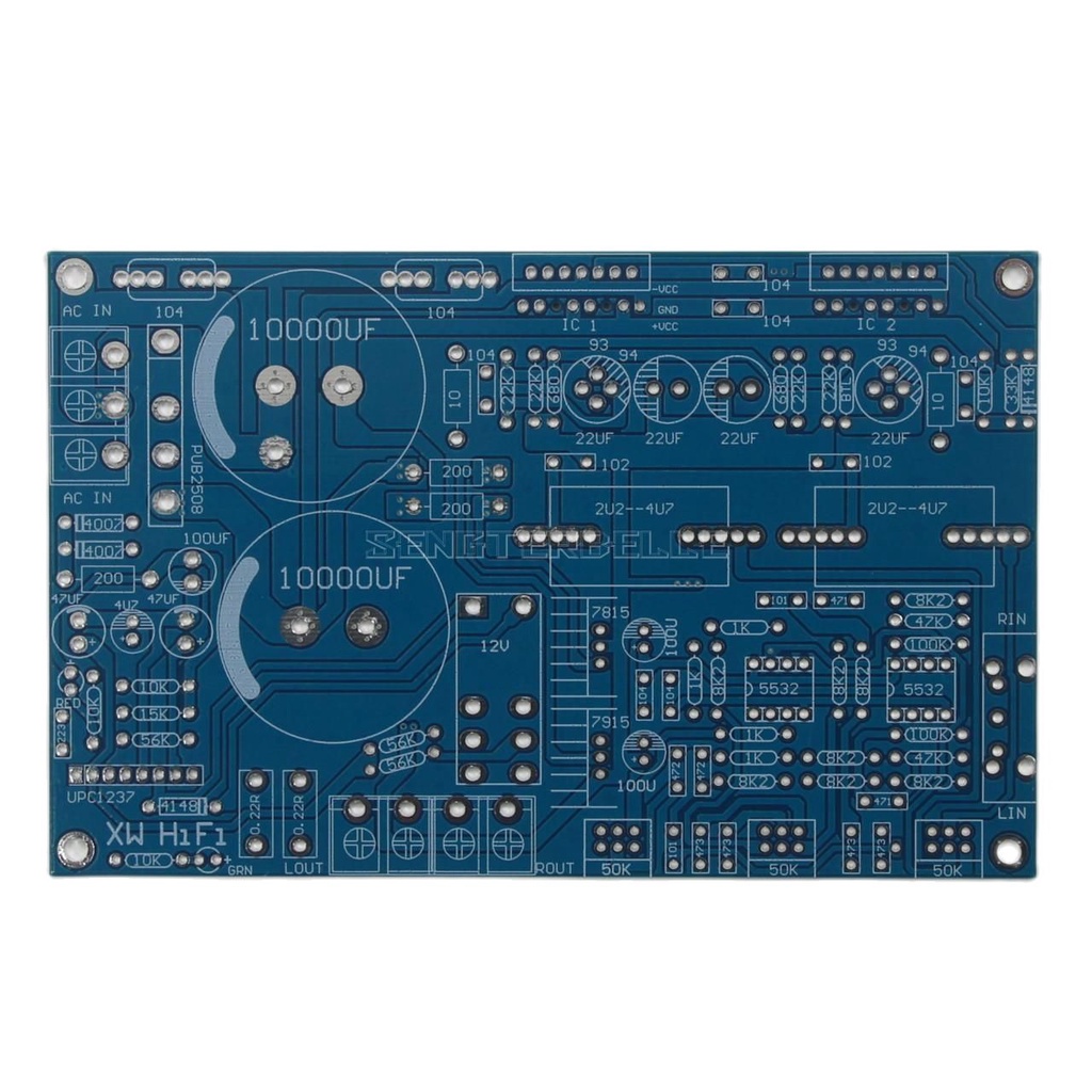 TDA7293/TDA7294+NE5532 2.0 Channel Audio Amplifier Board PCB With