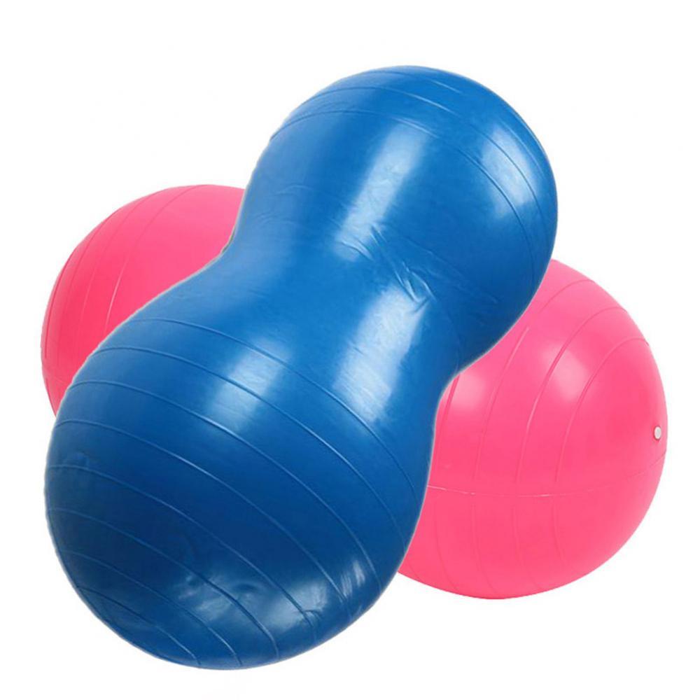 Peanut Shape Yoga Balls Inflatable Thicken PVC material Gym Fitness ...