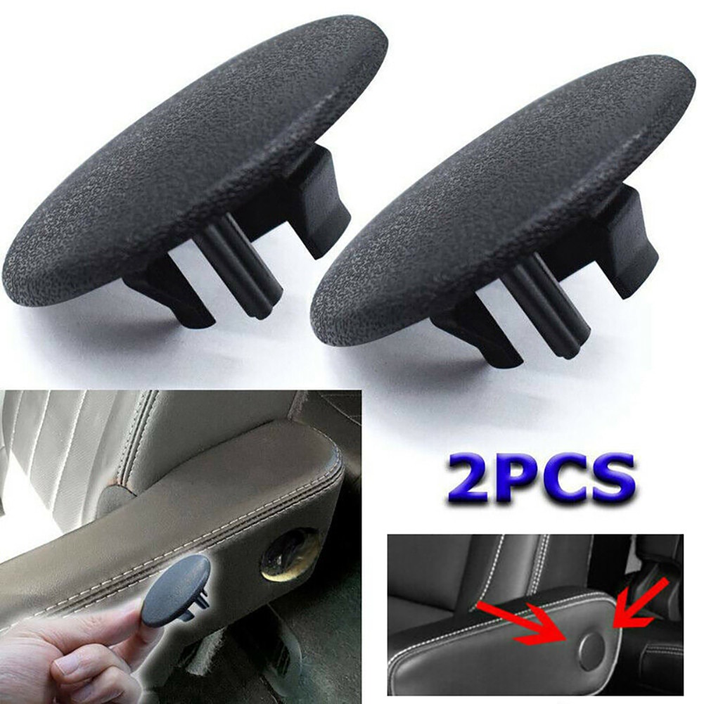 2Pack Rear Arm Rest Cover Cap Plastic Black For Chevy Tahoe Suburban ...