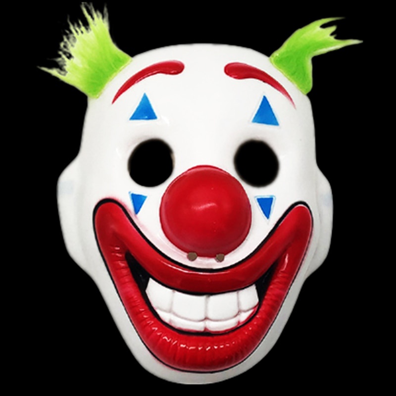 Movie Joker Arthur Fleck Cosplay Mask Clown Masquerade Halloween Scary ...