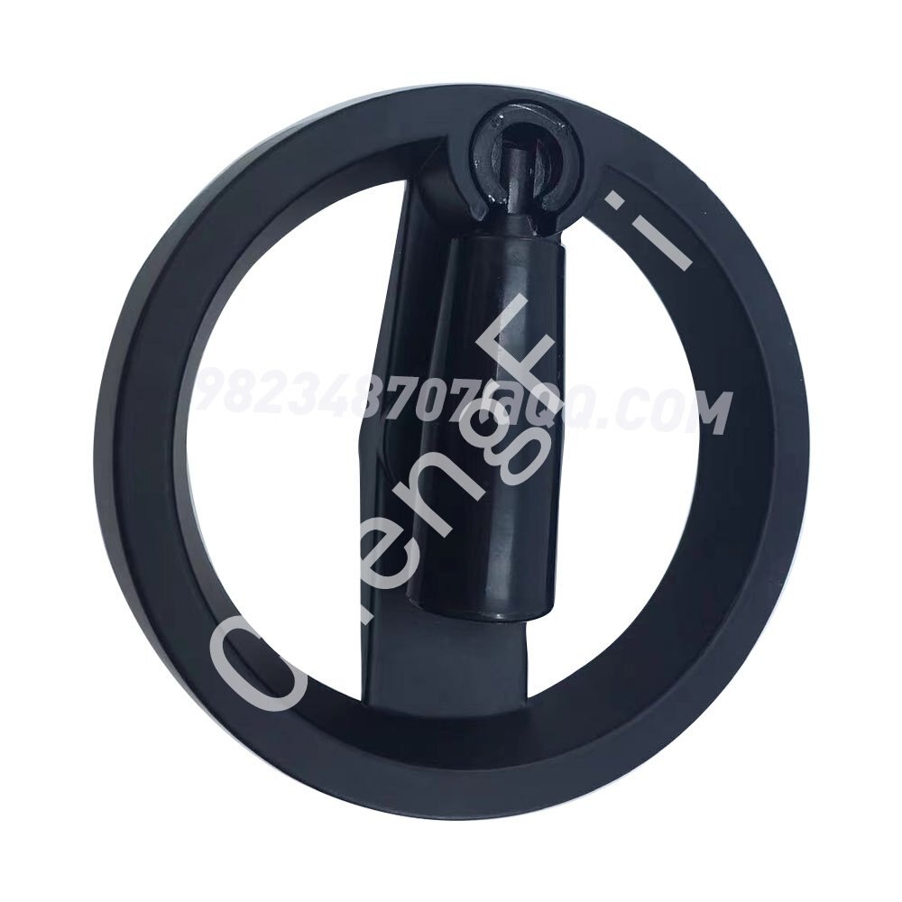 Aluminum alloy hand wheel machine tool hand wheel foldable handle round
