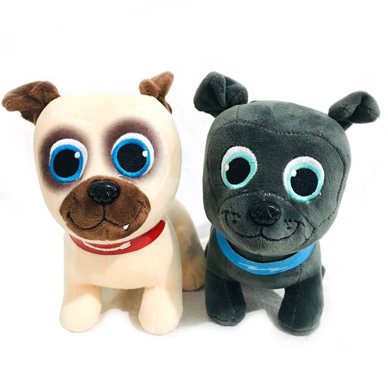20cm Puppy Dog Pals Plush Toys Bingo and Rolly Animal Dog Plushie Toys
