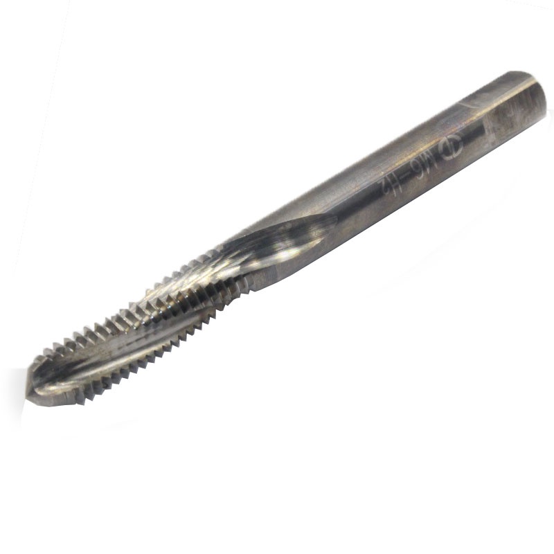 ๑ↂ1pc M6 Tap Spiral Solid Carbide Machine Screw Thread Taps Right Hands