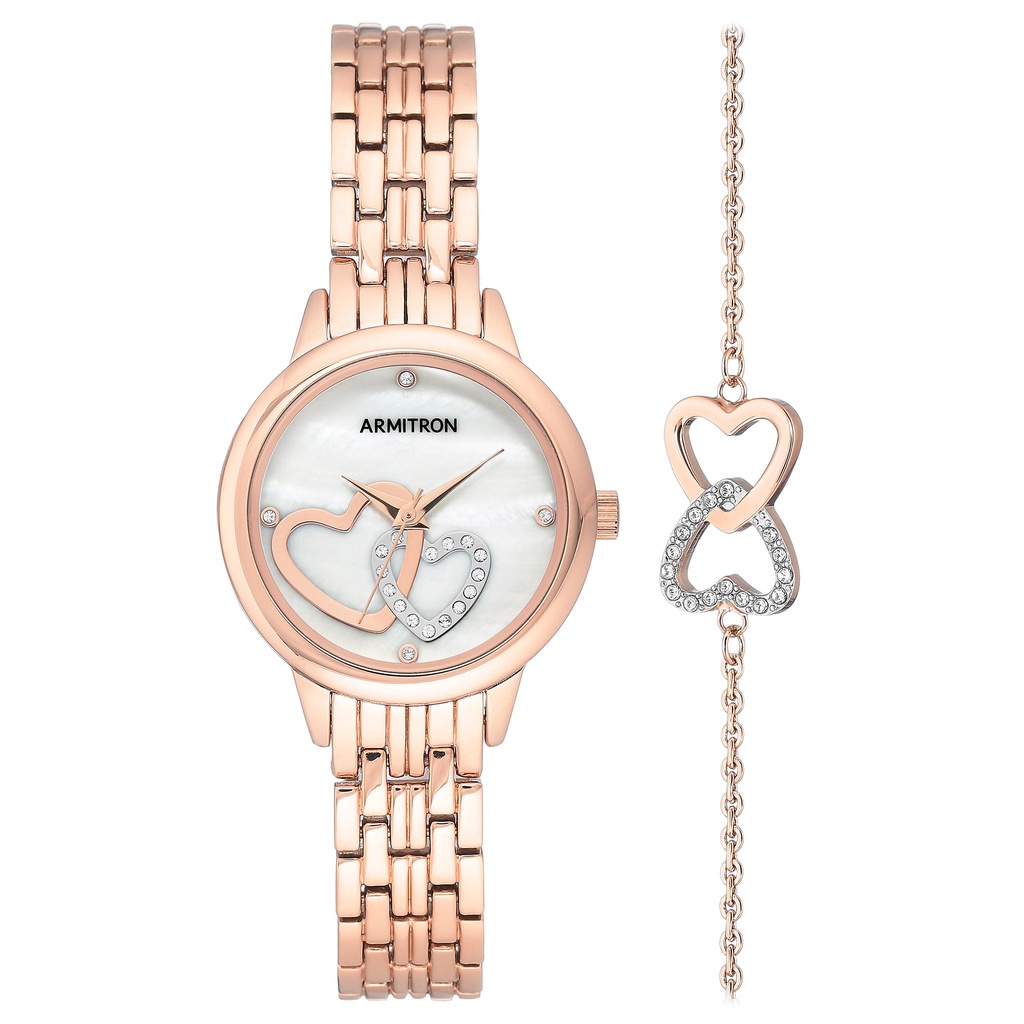 Armitron watch and bracelet on sale set