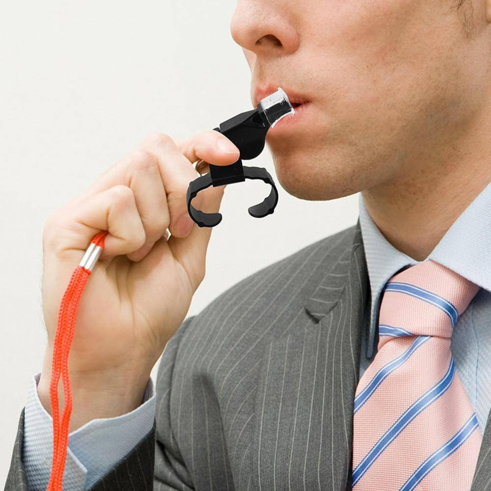 Compact Whistle Soccer Whistle Ultralight Fingergrip Referee Whistles