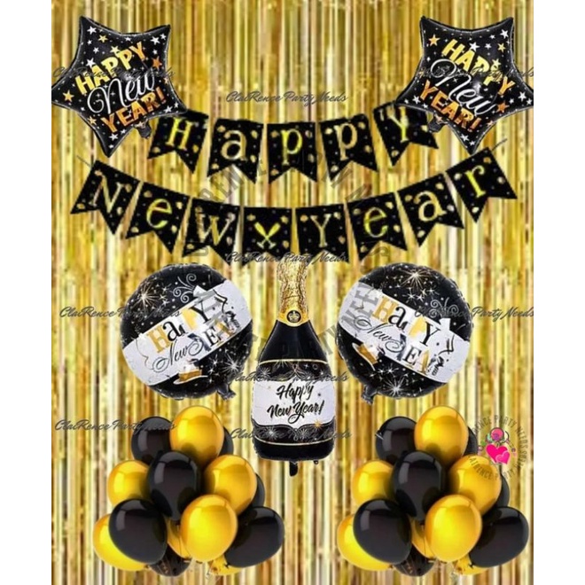 2024 New Year Party Decoration Package 2024DD Shopee Philippines