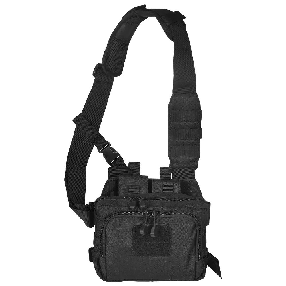 Tactical 2 Banger Messenger Bag Hiking Active Shooter 5.56 M4 Magazine ...