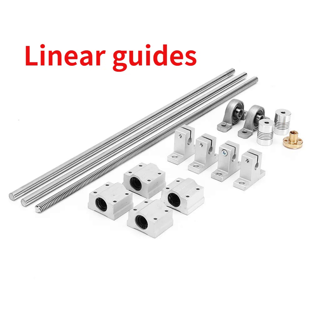 OJ85 Guide for C Linear Guide Rail Shaft Rod T8 Dual Lead Screw Sliders ...