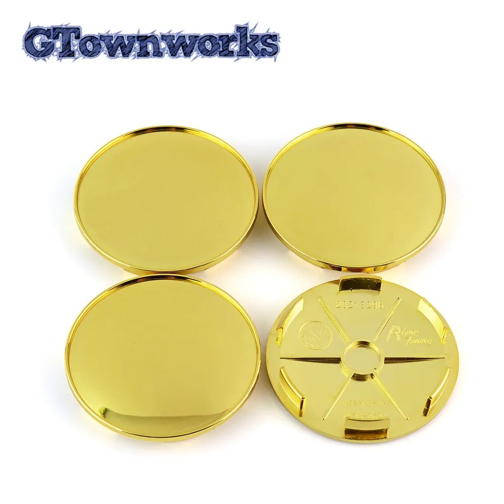 ☂4Pcs 68mm 65mm Wheel Center Cap For LM RS5 RS6 RS7 CDR9 FD05 TE37 CE28