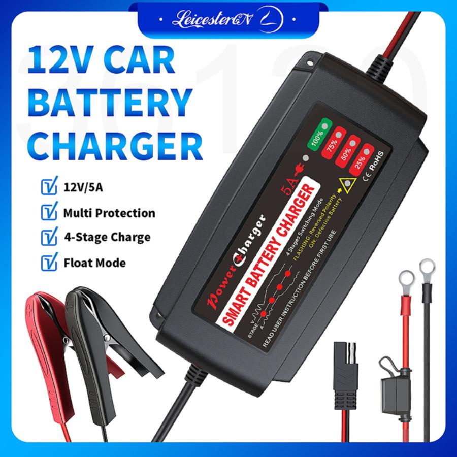 COD! LST 12V Automatic Battery Trickle Charger Maintainer Smart Deep