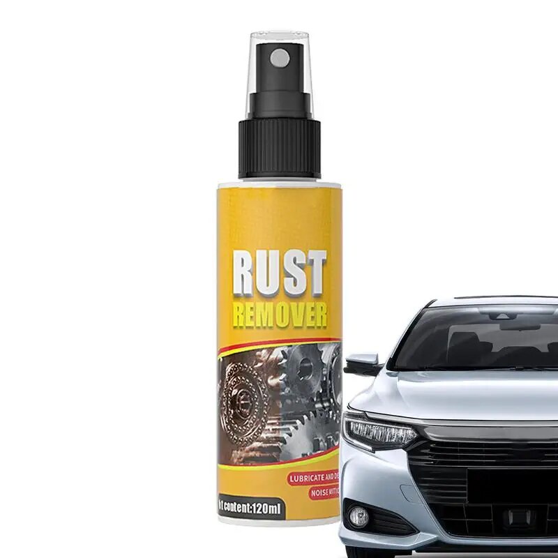 ☠Rust Reformer Spray Iron Powder Remover Car Rust Remover Spray Metal