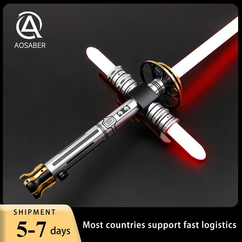 AOSABER Black Angel Skywalker Lightsaber Metal Hilt Laser Sword Colors