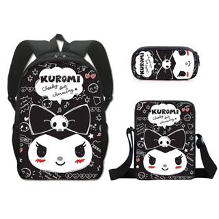 New Anime Naruto Peripheral Backpack Primary and Secondary School Beautiful  Students School Bag Two-piece Cartoon Backpack