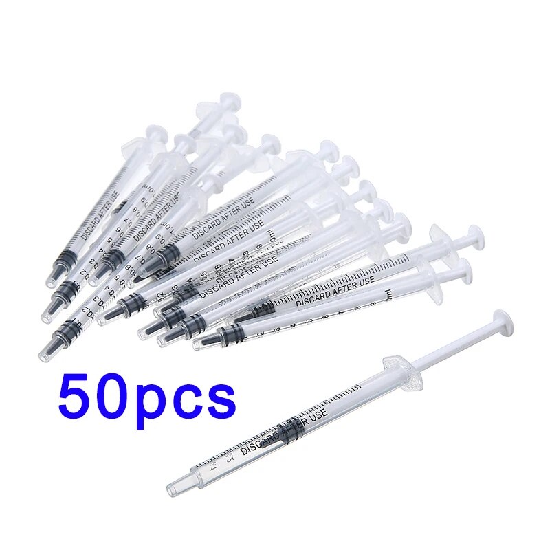 Disposable Plastic Industry Syringe 1ml Without Needles 1cc Sterile