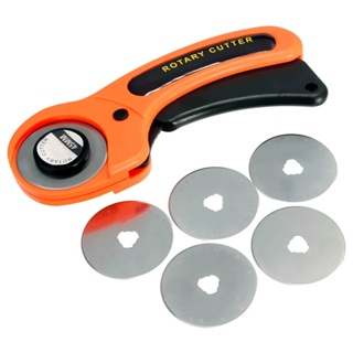 ☀45Mm Rotary Cutter For Leather Set Blades For Fabric 28Mm Circular ...