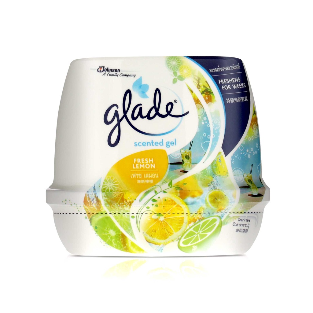 Glade Scented Gel Lemon 180g Shopee Philippines
