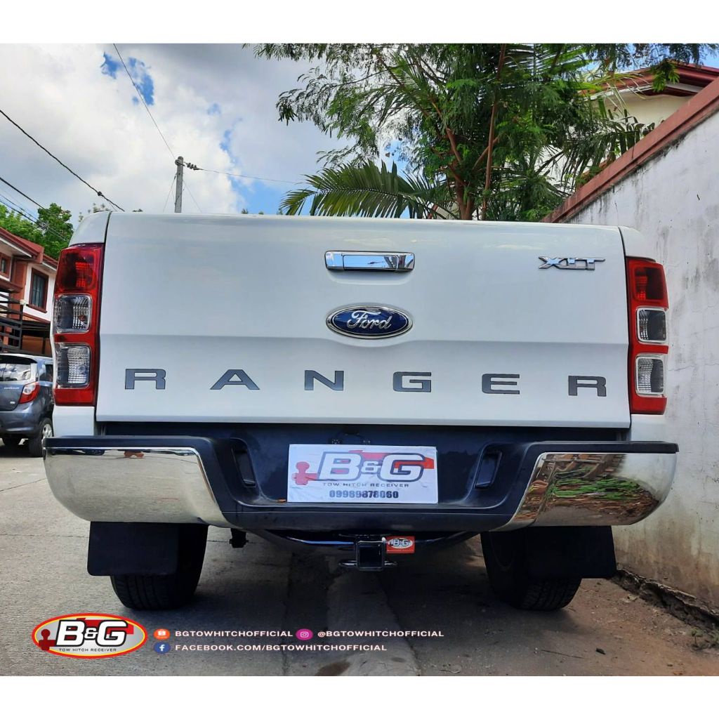 B&G Tow Hitch Receiver Ford Ranger 2012-2022 Wildtrak,Fx4,XLT & XLS ...