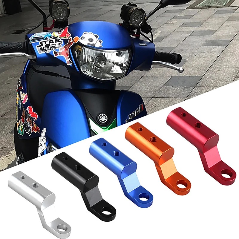 1PC Motorcycle Rearview Mirror Expander Bracket High Quality Universal ...