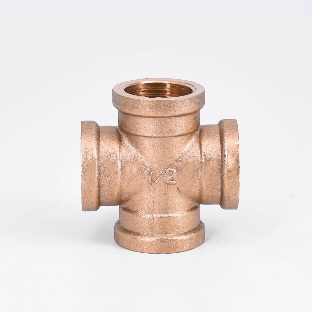 2 Raccordi A Croce In Ottone 1/2" - Filettatura Maschio, Per Acqua Potabile E Impianti Idraulici - Foto 6