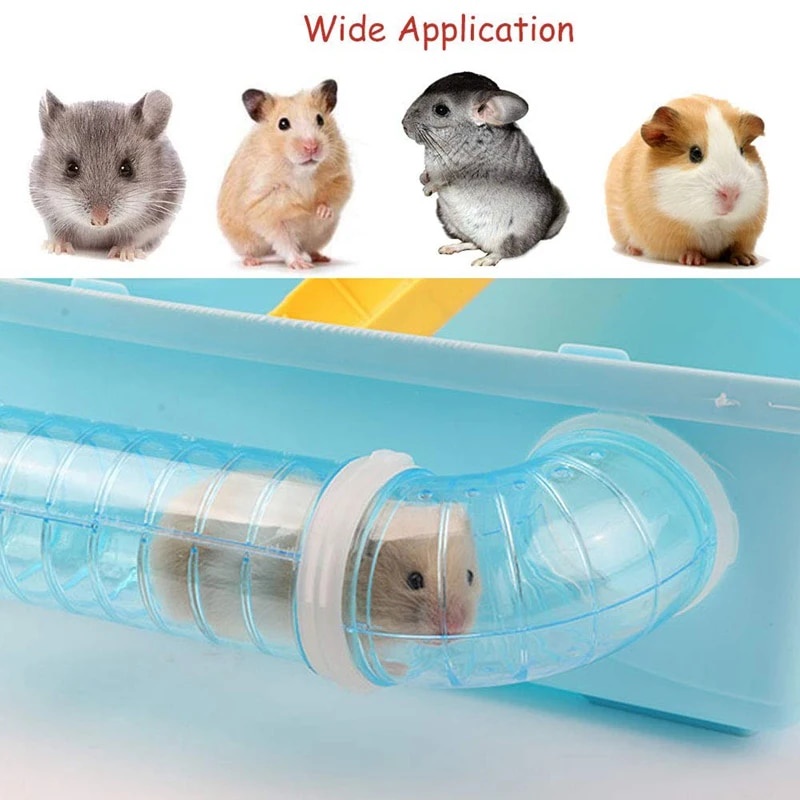♛Hot Hamster Tubes Adventure External Pipe Set Hamster Cage Toys to