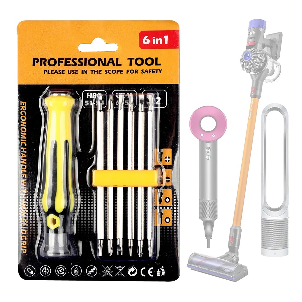 T8 T5 Screwdriver Set For Dyson Type Heavy Duty Star Torx Screwdrivers