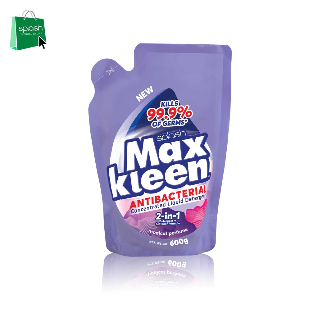 MaxKleen Antibacterial Liquid Detergent + Fabric Conditioner Magical