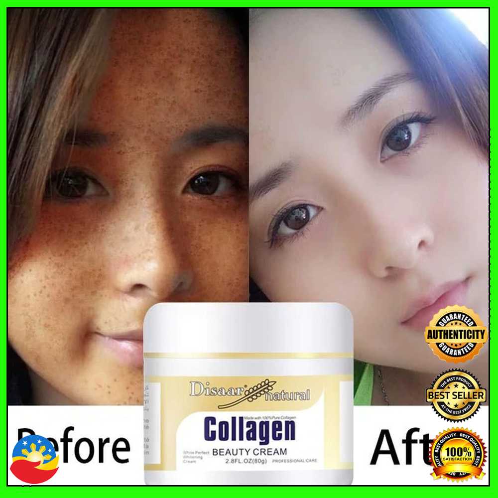 ORIGINAL DISAAR COLLAGEN FACE CREAM 80G LIGHTEN DARK SPOTS REPAIR