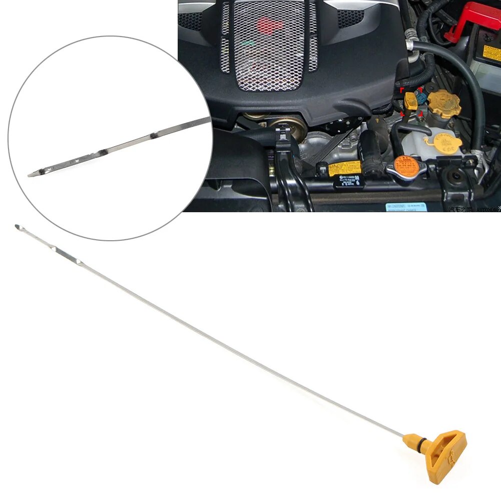 ☂521mm Car Engine Oil Dipstick For Subaru Legacy Impreza Baja Forester