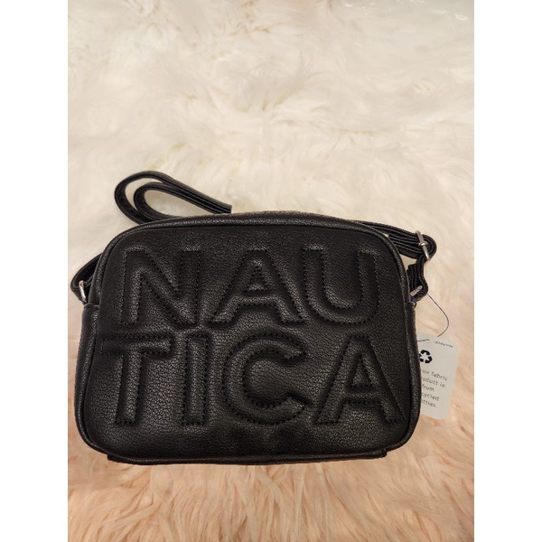 Authentic Nautica Candid Logo Quilt Camera Bag Shopee Philippines
