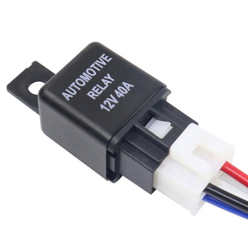 Car Relay Replacement Heavy Duty Switching Fan Relay 12V 40A Automotive