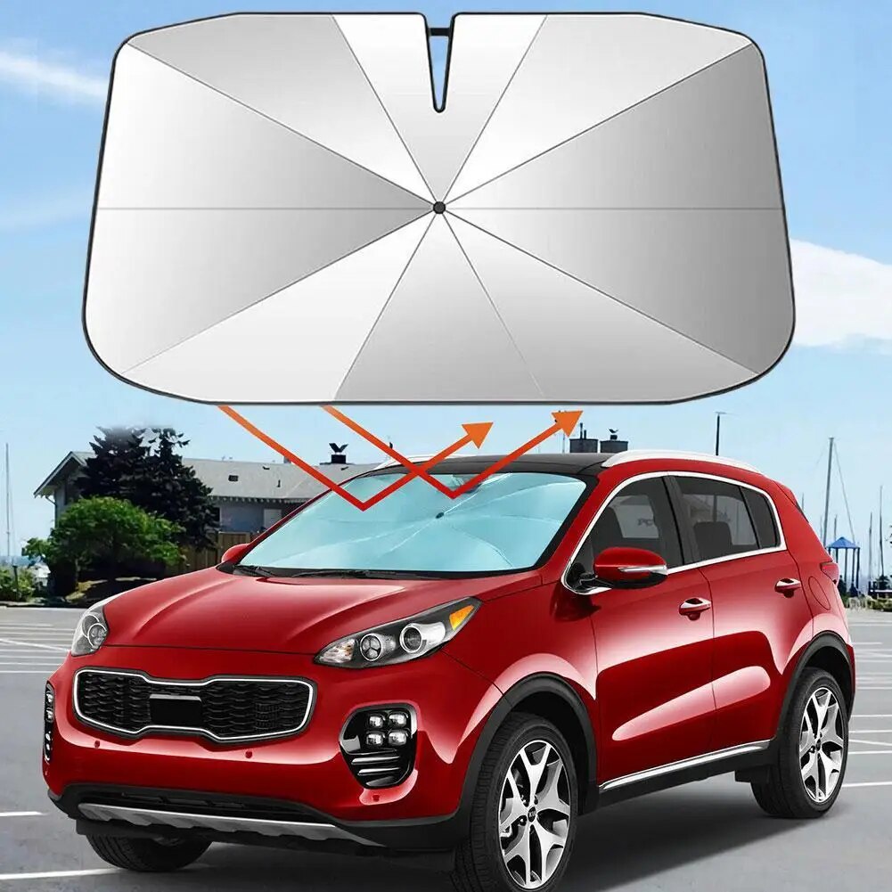 Car Shade Umbrella Car Windshield Folding Shade Umbrella Type Shade For
