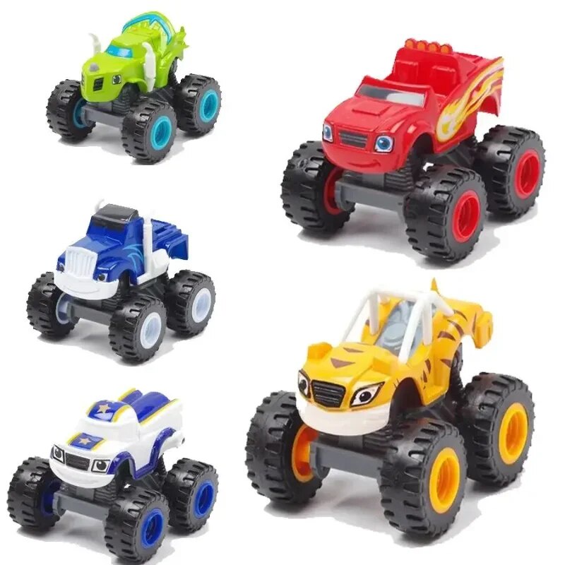 ⚜Flame and machine monster Car toys Russian Crusher Truck Vehicles ...