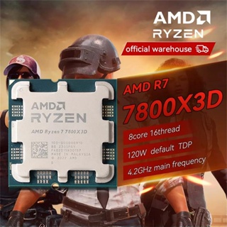 NEW AMD Ryzen 7 7800X3D R7 7800X3D 4.2GHz 8-Core 16-Thread PCIE5.0 120W CPU  Processor 5NM 100-100000910 LGA AM5 Without fan