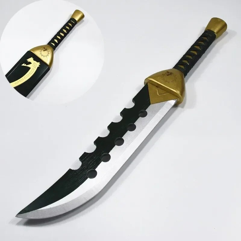 Funny] 58cm Seven Deadly Sins Meliodas Demon Sword knife Lostvayne ...