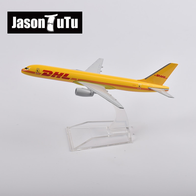 ☾JASON TUTU 16cm DHL Boeing 757 Airplane Model Plane Model Aircraft ...