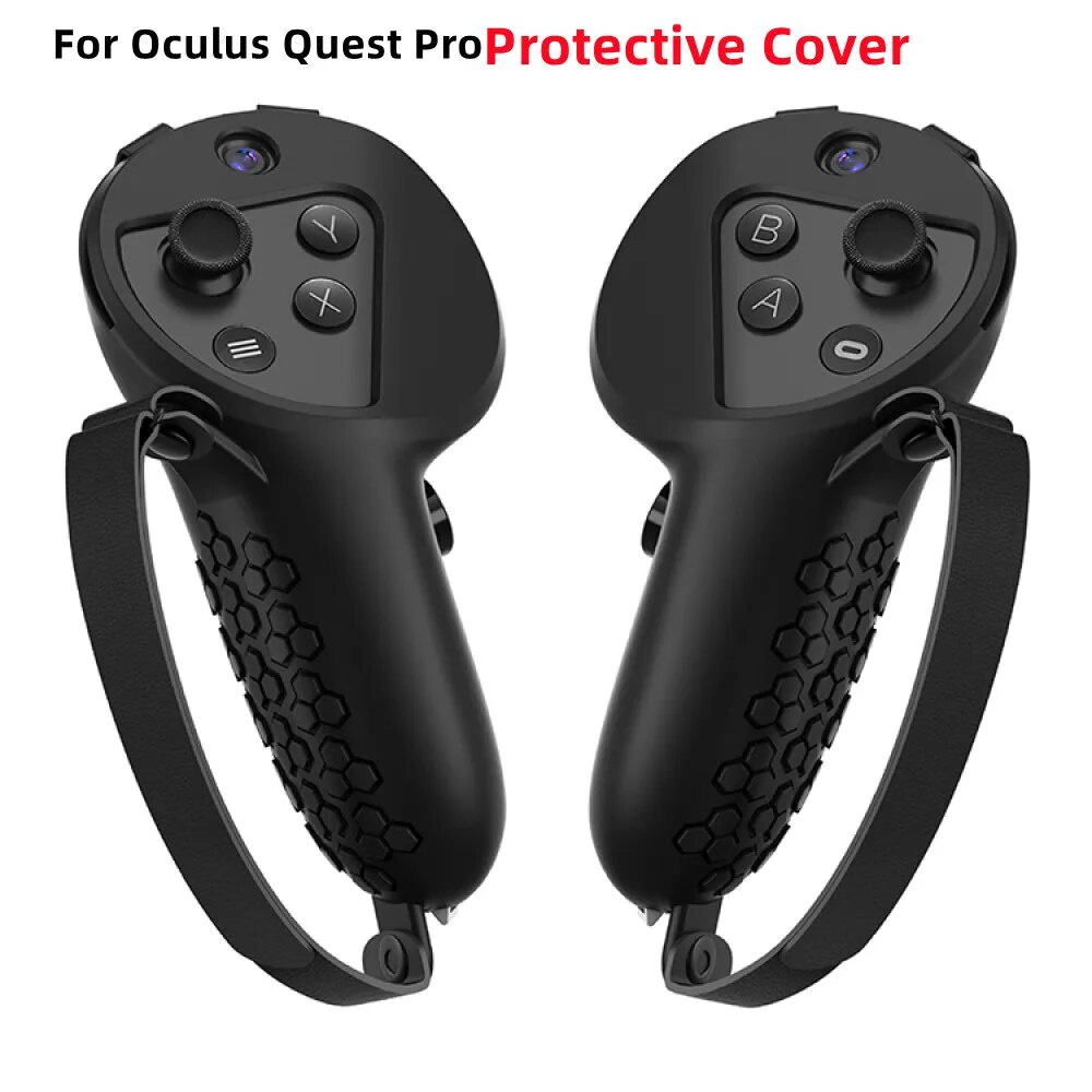 ☮VR Handle Grip Non-slip Silicone Protective Cover Shell Protective ...